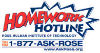 Homework Hotline Site link
